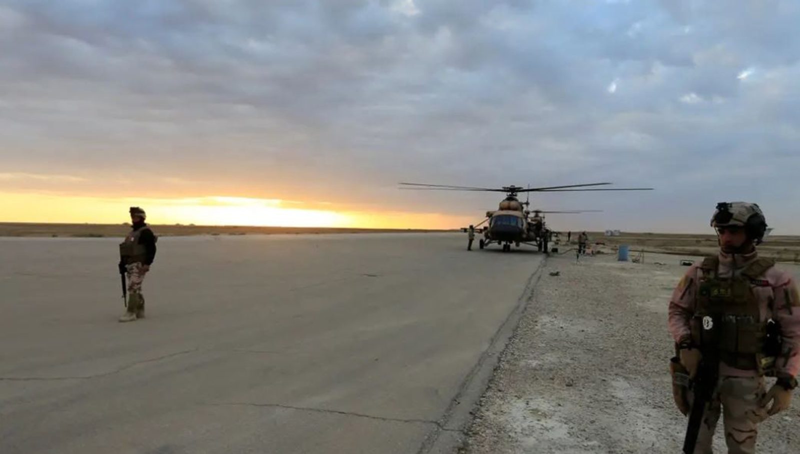 بنکەی سەربازیی عەین ئەسەد جارێکی دیکە کرایەوە ئامانج