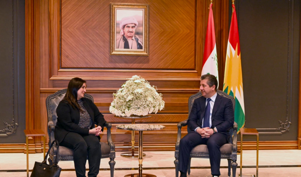 مەسرور بارزانی پێشوازیی لە شاندێکی ئەمریکی کرد