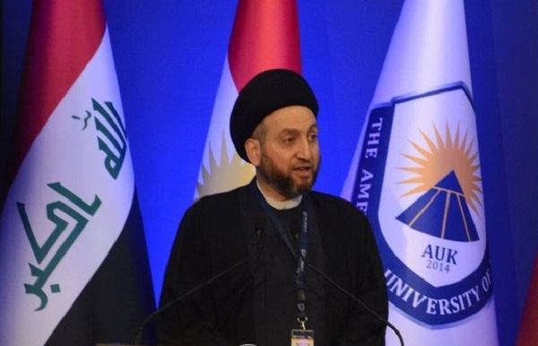 عەممار حەکیم : پێویستە پەیوەندییەکانی هەرێمی کوردستان و حکوومەتی فیدڕاڵی رێک بخرێنەوە