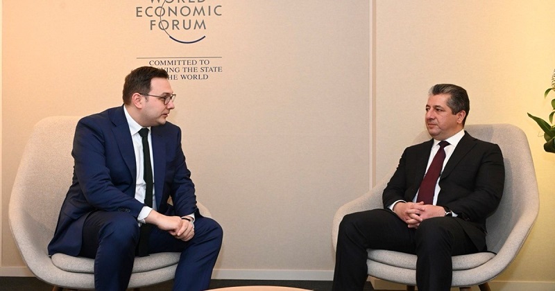 سەرۆكوەزیرانی هەرێمی كوردستان و وەزیری دەرەوەی كۆماری چیك كۆ بوونەوە