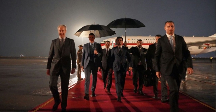 سەرۆکوەزیرانی ئیسپانیا بە سەردانێکی فەرمی گەیشتە عێراق