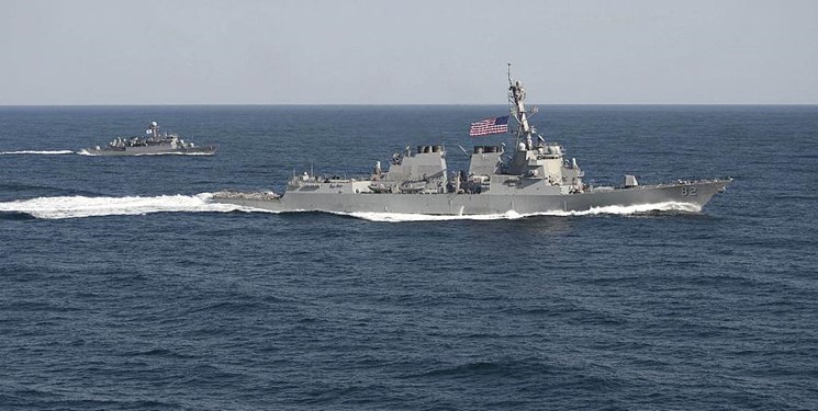 دوو کەشتی جەنگی ئەمریکی لە ئاوەکانی ووڵاتی چین بینران