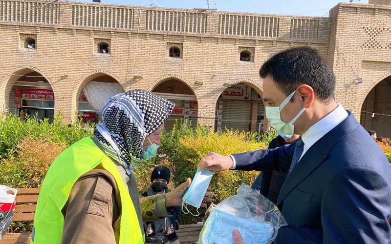 لە سبەی بەولاوە هەر کەس ماسک نەبەستێت ٢٠ هەزار دینار غەرامە دەکرێت