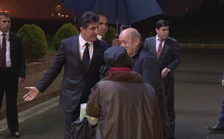 وەزیری دەرەوەی فەرەنسا گەیشتە ھەولێر