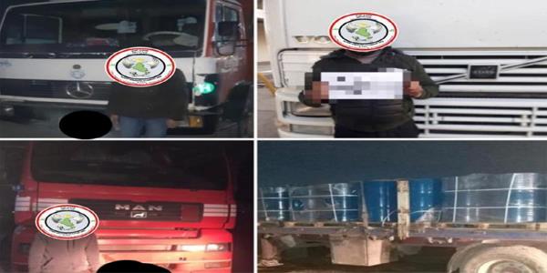 له‌ کەرکووك دەستبەسەر چوار ته‌نكه‌رى نەوتی قاچاخدا گیرا