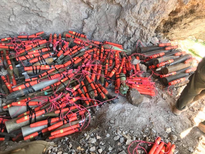 هەولێر/  نزیكەی شەش هەزار مین و پارچە لە پاشماوەی تەقەمەنی جەنگی لەناو بردران