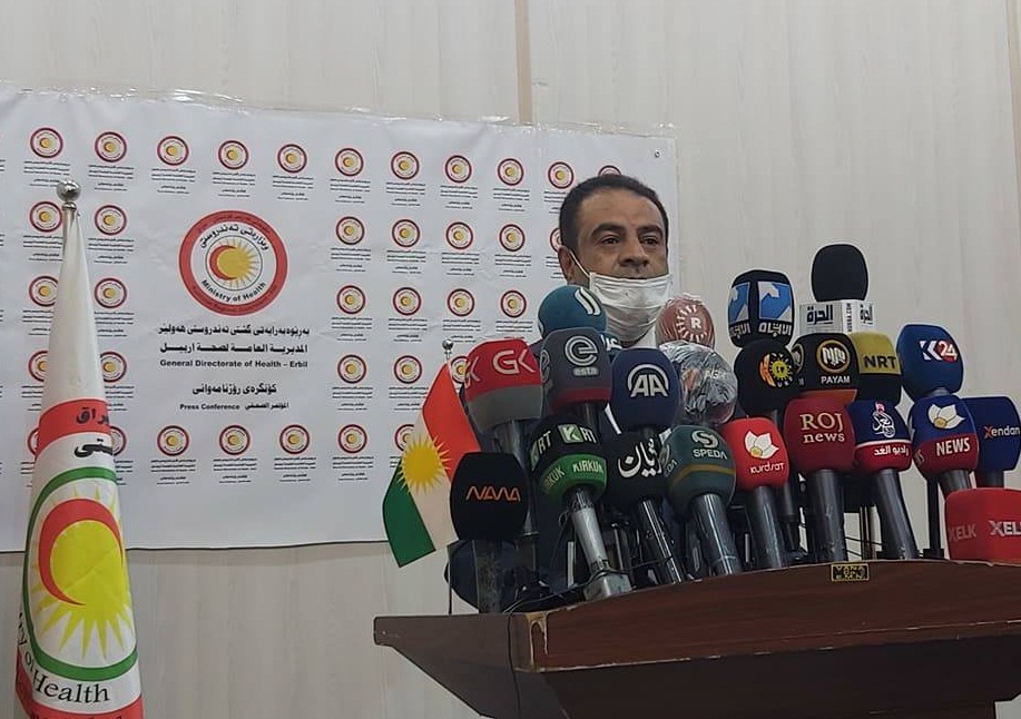 بەڕێوبەری گشتی تەندرووستی هەولێر هۆشداری دەدات