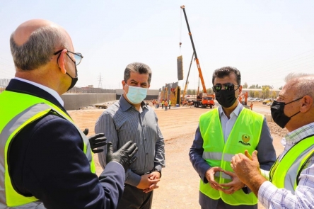 ١٥٠ مەتری هەولێر بە ئامادەبوونی سەرۆکی حکوومەتی ھەرێمی کوردستان دەکرێتەوە