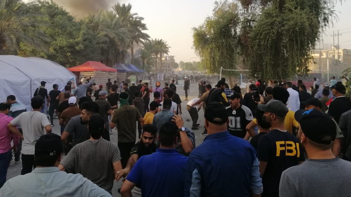 یونامی لە توندوتیژییەکان بەرامبەر خۆپیشاندەرانی بەغداد نیگەرانە