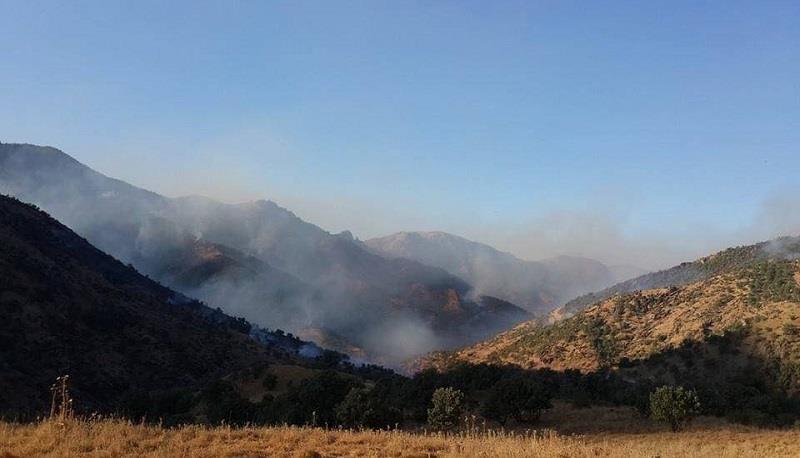 تۆپخانەكانی توركیا سنووری هەرێمی کوردستانیان تۆپباران كرد