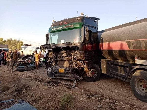بەردەڕەش/ بە ڕووداوێكی هاتوچۆ شەش كەس گیانیان لەدەستدا