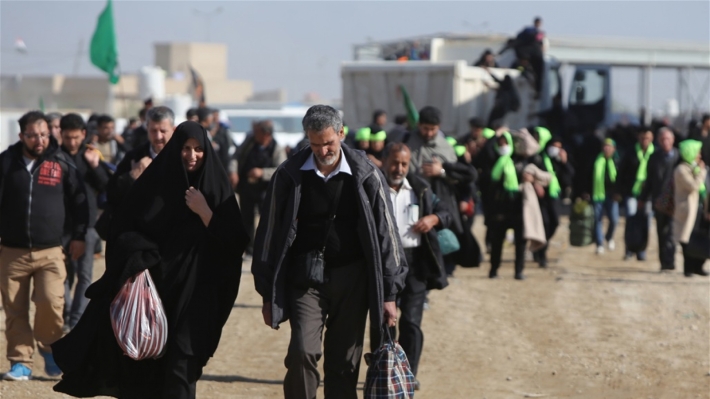 وەزارەتی ناوخۆی عێراق ژمارەی زیارەتکارانی ماتەمی چلە ئاشكرادەكات