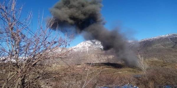 بوردمانی چەند ناوچەیەکی سلێمانی لەلایەن فڕۆکەکانی تورکیاوە