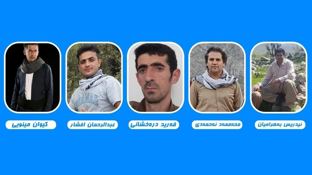 ٥ هاووڵاتی خەڵکی مەریوان لەلایەن هێزە ئیتلاعاتییەکانی " هەواڵگری ئێران ەوە " دەست بەسەر و بۆ شوێنێکی نادیار ڕادەگوێزرن