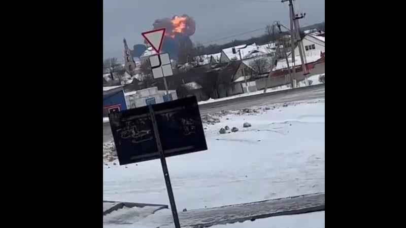 فڕۆکەیەکی ڕووسیا کە دەیان سەربازی دیلی ئۆکراینی تێدابوو تێکشکا