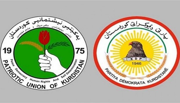 ڕاگەێندراوی هاوبەشی پارتی و یەکیتی بڵاو کرایەوە