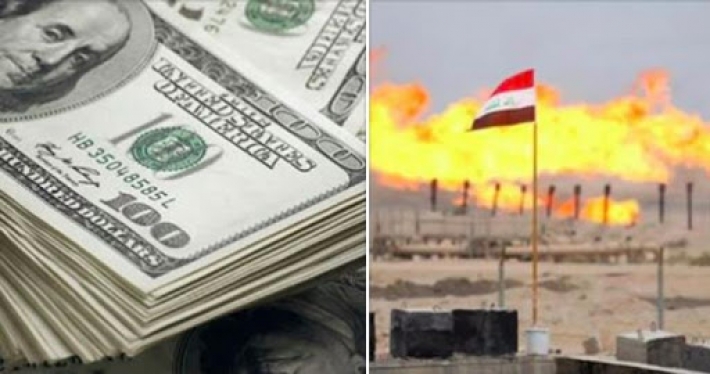 داهاتی نه‌وتی عیراق له‌ مانگی رابردوو زیاتر ٥ ملیار دۆلار بووه‌