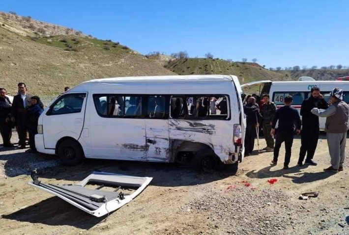 بەهۆی ڕووداوێکی هاتووچۆوە ١٠ هاووڵاتی بوونە قوربانی