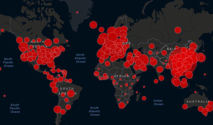 لە ٢٤ کاتژمێردا ٨٠٠ هەزار کەس تووشی کۆرۆنا بوون