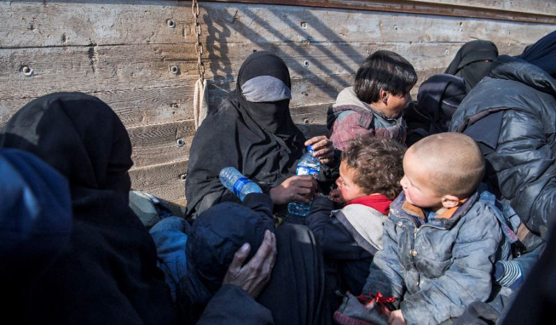 ژمارەیەکی زۆر چەکداری داعش بە خێزانەوە لە سنووری مەخموور جێگیر کراون