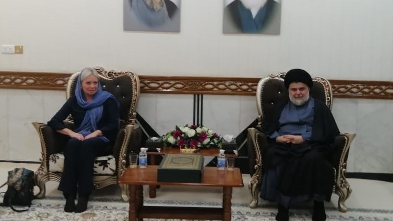 پلاسخارت لەگەڵ سەدر کۆ بوویەوە