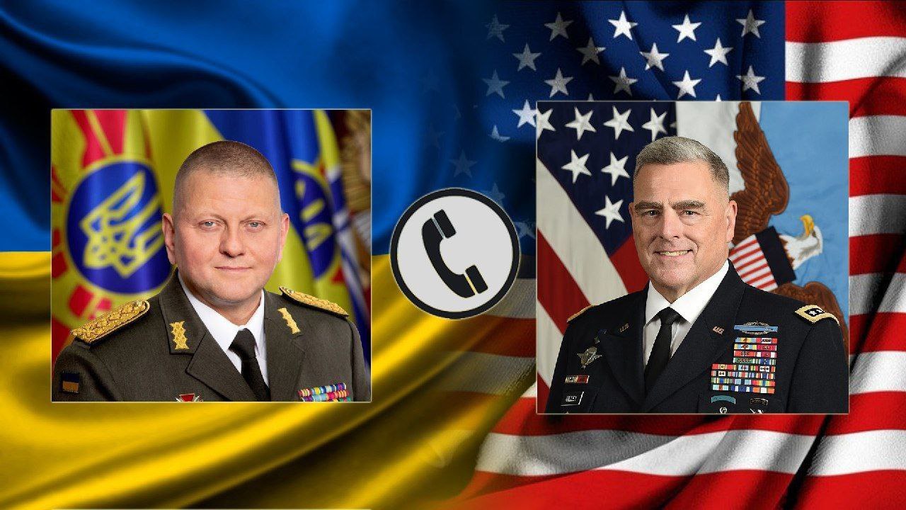 پەیوەندی تەلەفۆنی نێوان سوپای باڵای ئەمریکا و ئۆکراین سەبارەت بە ڕووسیا