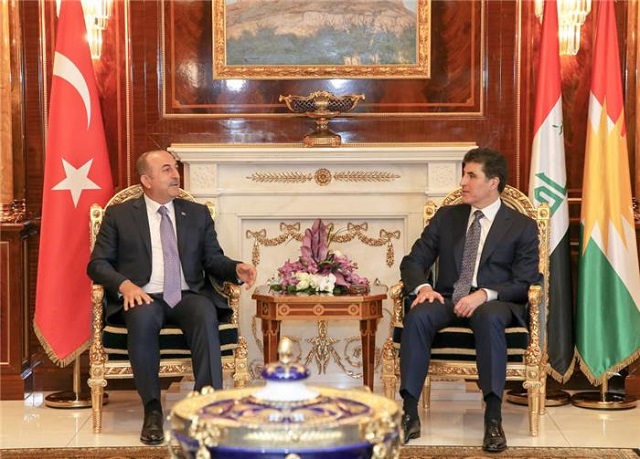 نێچیرڤان بارزانی و چاووش ئۆغلۆ کۆبوونەوە