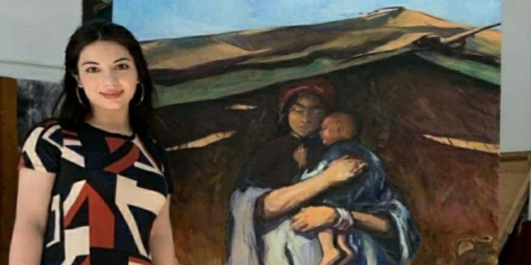 کچێکی کورد لە کۆلێژی هونەرە جوانەکانی قەزاقستان پلەی یەکەمی بەدەستهێنا