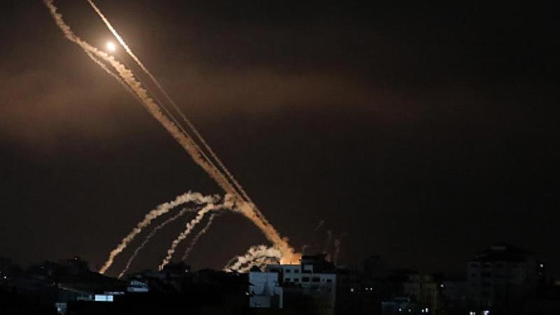 حەماس دەیان مووشەکی ئاراستەی ئیسرائیل کرد  ‌