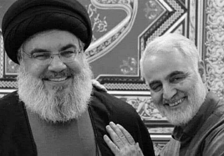 حەسەن نەسرۆڵلا سەرەڕای هەڕەشەی تووند بە ئیسرائیل ڕۆڵی گرینگی قاسم سلێمانی لە ڕاگواستنی مووشەک بۆ لۆبنان ئاشکرا دەکات