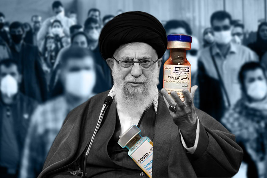 بەپەلە     ...   خامنەیی : بە مەرجێک واکسەنی ئەمریکی هاوردە دەکەین کە نابێ درووستکراوی ئەمریکا بێت