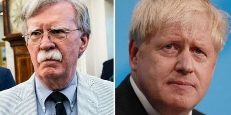 جۆن بۆڵتن داواکارییەکی گرینگ سەبارەت بە ئێران ئاراستەی بۆریس جۆنسن دەکات