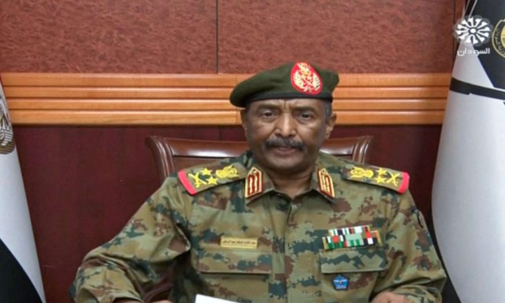 بۆرهان : هیچ جۆرە هاوپەیمانییەک لە نێوان سەربازنی سوودانی و حێزبی عۆمەر ئەلبەشیر بوونی نییە