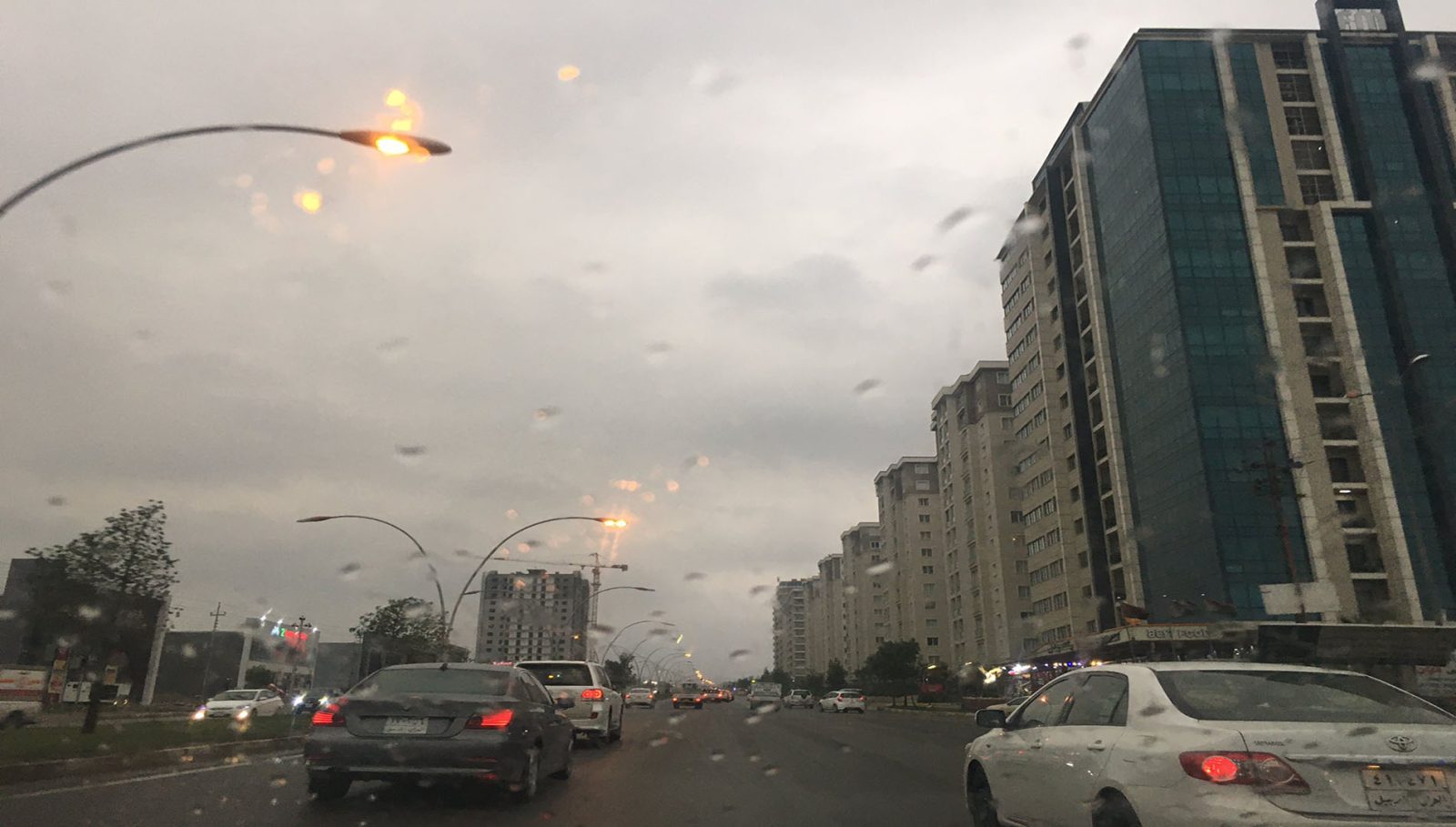 ئەمڕۆ لە چەند ناوچەیەکی کوردستان باران دەبارێت