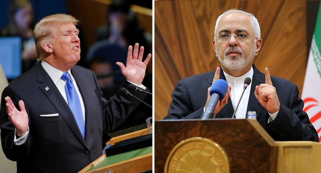 دۆناڵد ترامپ لە پەیامێکی تویتەریدا ووڵامی جەواد زەریفی بەم شێوەیە دایەوە " نە ، سوپاس "