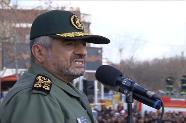 هۆشداری جیددی فەرماندەی گشتی سوپای پاسداران بە عەرەبستان و ئیمارات