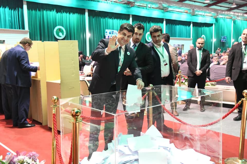 ئەنجامی گشتی هەڵبژاردنەکەی کۆنگرەی چواری یەکیتی بەم شێوەیە ڕادەگەێنین