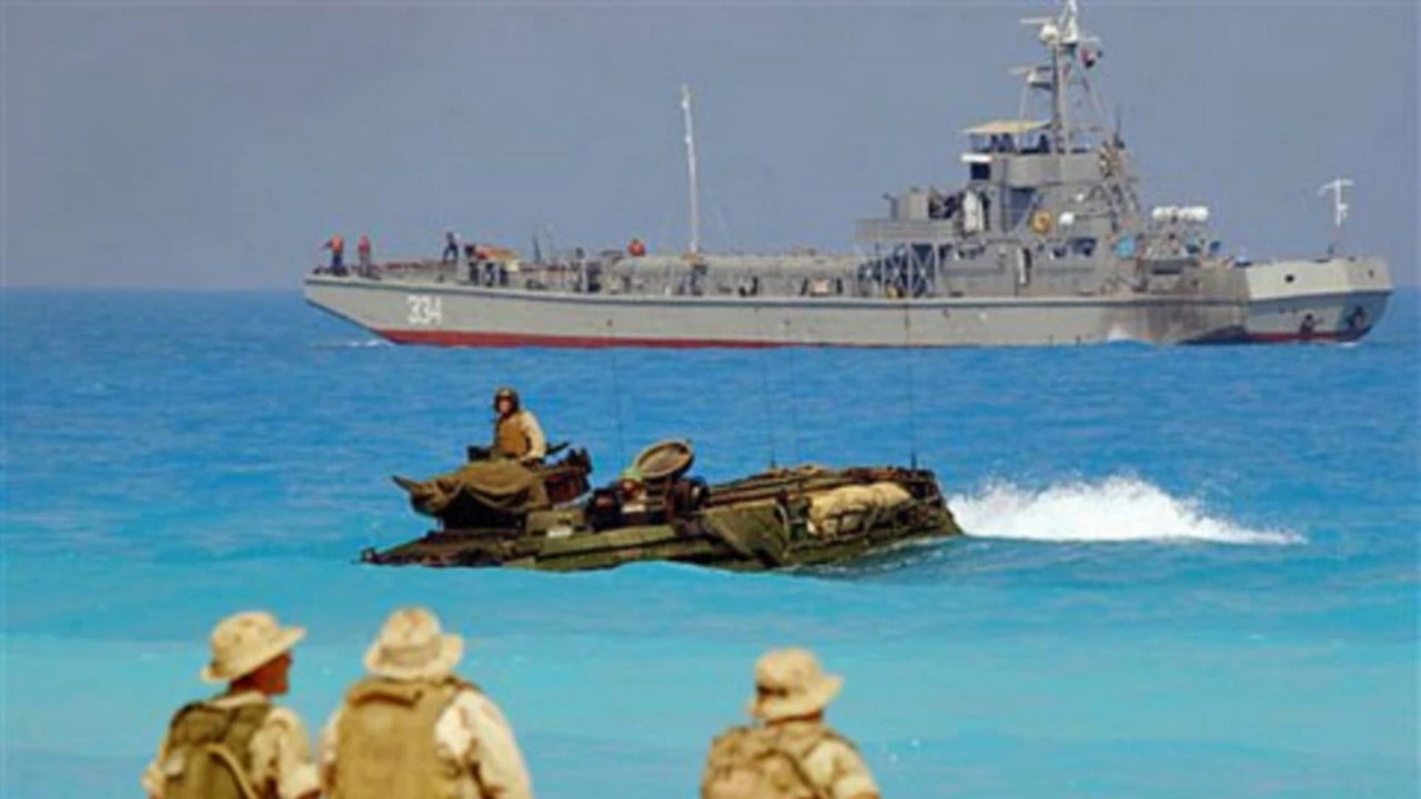 گەورەترین مانۆڕی دەریایی ئەمریکا لە ڕۆژهەڵاتی ناوەڕاست دەستی پێ کرد