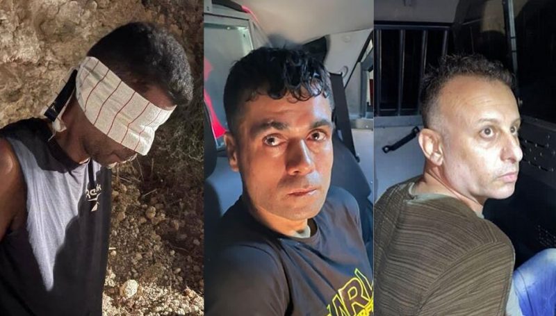 چوار بەندکراوی فەلەستینی هەڵاتوو لە بەندیخانەکانی ئیسرائیل دەستگیر کرانەوە