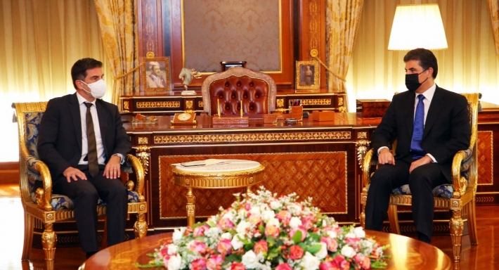 سەرۆکى هەرێمى کوردستان پێشوازى لە کونسوڵی گشتیی ئەڵمانیا کرد