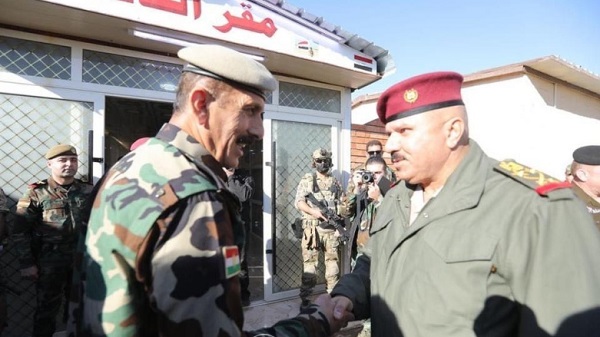 سەبارەت بە جێبەجێ کردنی ئۆپراسیۆنی هاوبەش پێشمەرگە و سوپای عێراق گفتوگۆ دەکەن