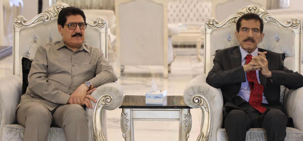 کۆسرەت ڕەسووڵ پێشوازی لە فازل میرانی سکرتێری مەکتەبی سیاسی پارتی دەکات