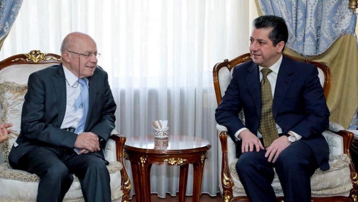 مەسروور بارزانی سەرەخۆشی لە بنەماڵەی بێشکچی کرد