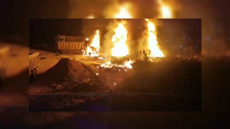 لوبنان/ لە ئاکامی تەقینەوەی تانکەرێکی سووتەمەنی لانیکەم ٢٠ کەس گیانیان لە دەست دا