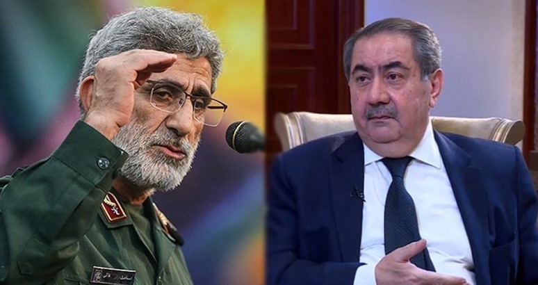 سکاڵای هۆشیار زێباری لە دژی قائانی جێگرەکەی قاسم سلێمانی بەرز دەکرێتەوە