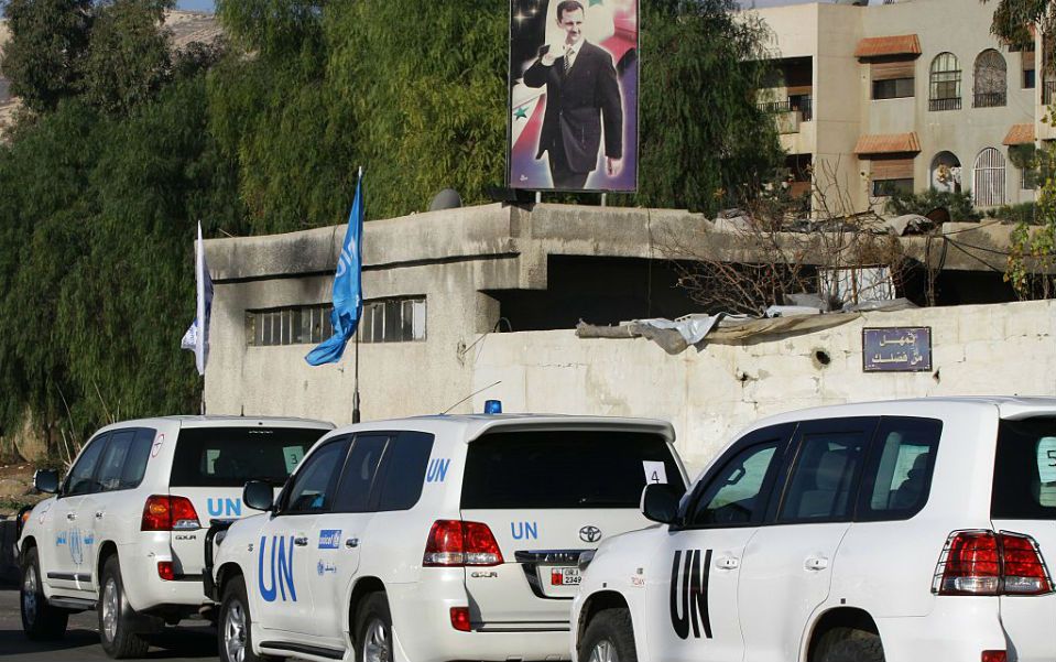 سوریا..تەقە لەتیمێکی سەر بە نەتەوەیەکگرتووەکان دەكرێت