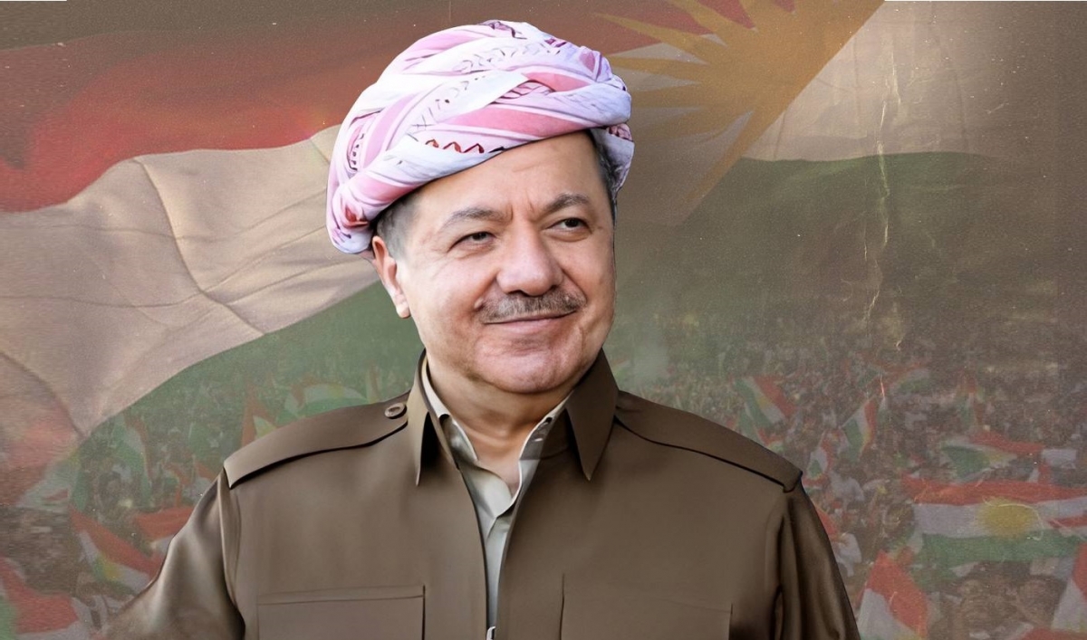 سەرۆك بارزانی: ئاڵاکەمان ڕەمزی بەرخودان و ئاشتیخوازی و بڕوابەخۆبوونی گەلەکەمانە