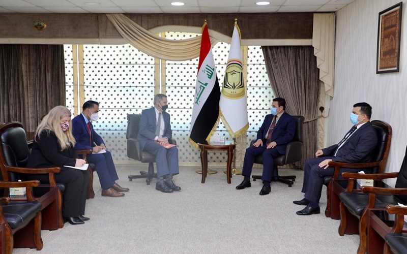 ڕاوێژکاری ئەمنییەتی نیشتیمانی و نەتەوەیی عێراق و باڵیۆزی ئەمریکا لە سەر بابەتی ڕێکەوتن دەربارە ووتووێژگەلی ڕابۆردی جەختیان کردەوە