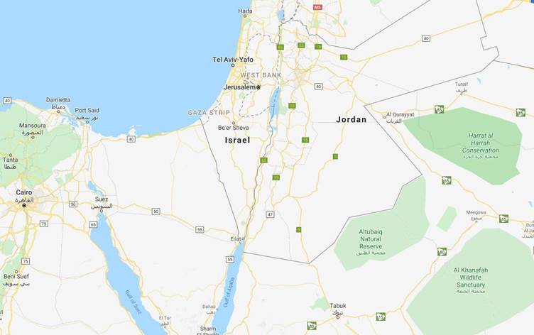 نەخشەی فەلەستین لە لایەن گووگڵ و ئەپڵی ئەمریکییەوە بە یەکجاری سڕدرایەوە