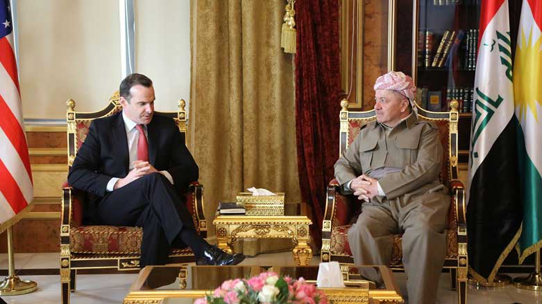 زانیاری تایبەت : مەکگۆرک دوای سێ جار داواکاری ئینجا توانی چاوی بە سەرۆک بارزانی بکەوێت